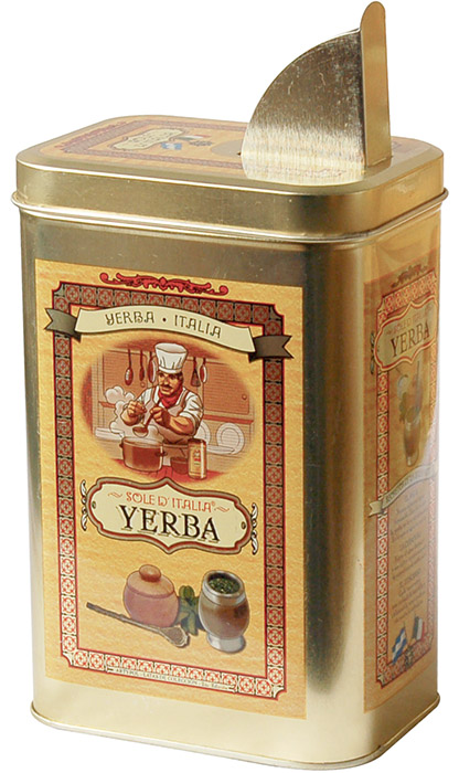 Yerba Rectangular Alta con pico vertedor