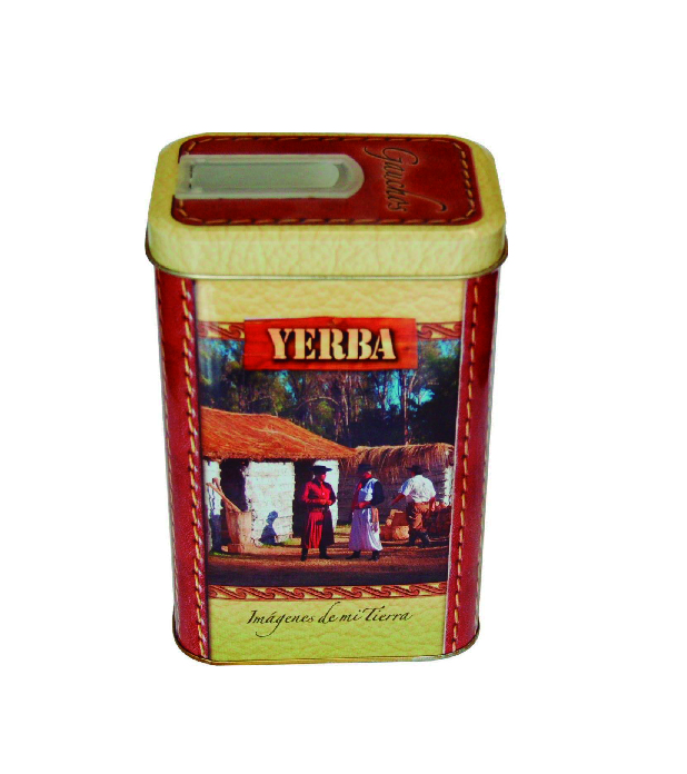 Yerbera Rectangular Alta